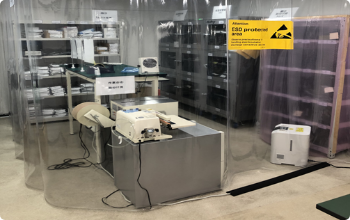 静電気管理エリア