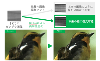 復元高解像度化技術